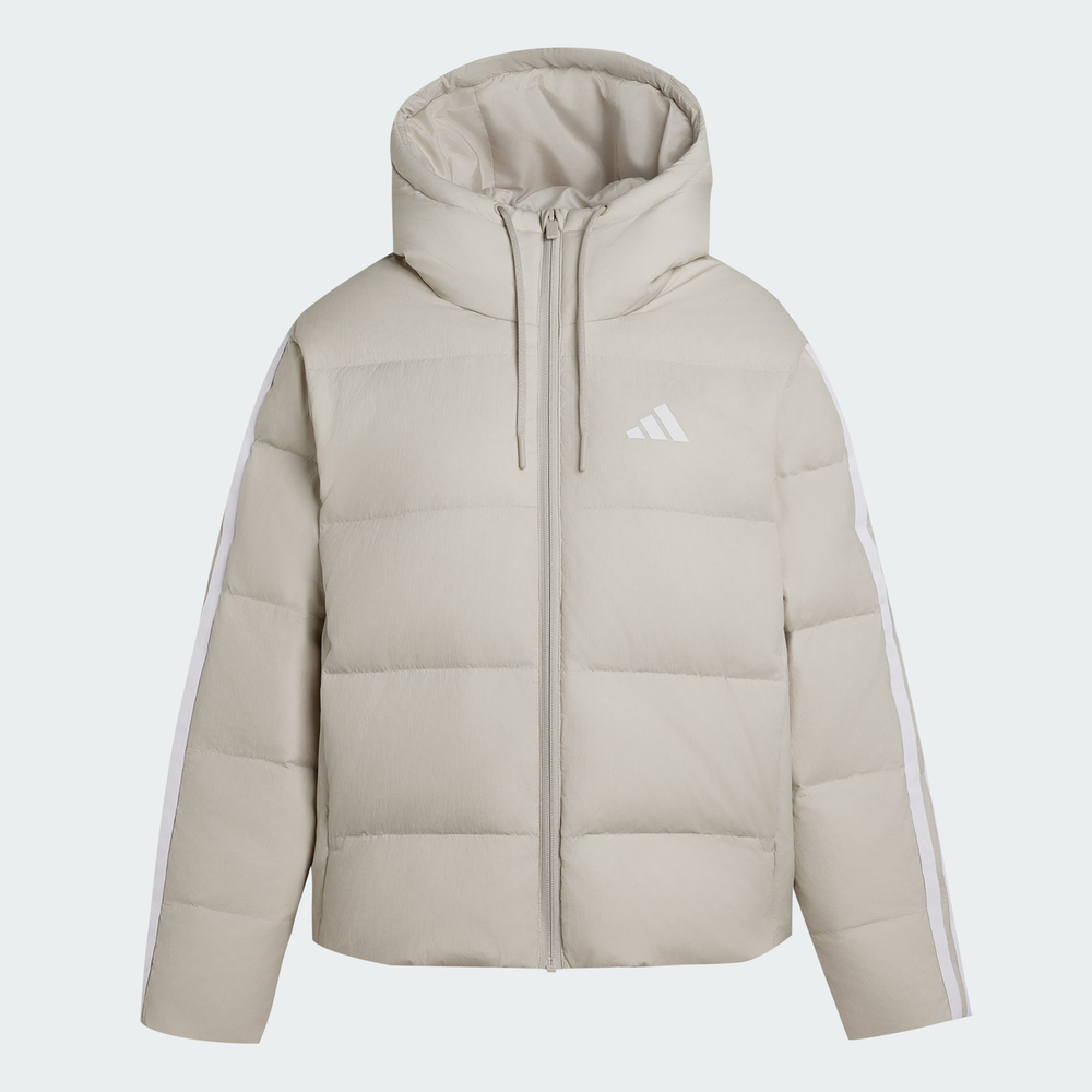 【滔搏联动】adidas阿迪达斯女子W ESS 3S P D HO厚羽绒服-短KH3979