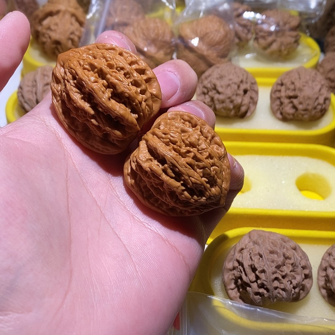 文玩核桃把件39全品汉高山虎头