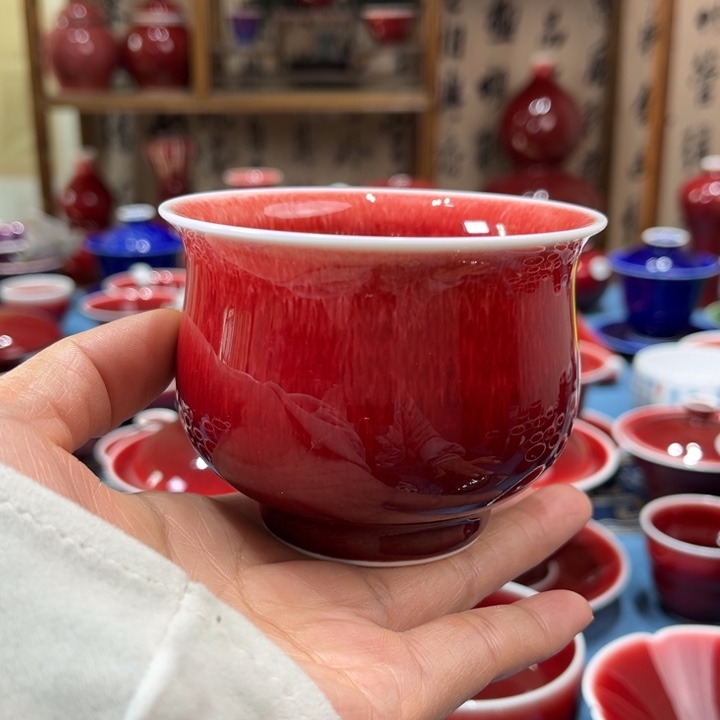景德镇陶瓷大罗汉杯