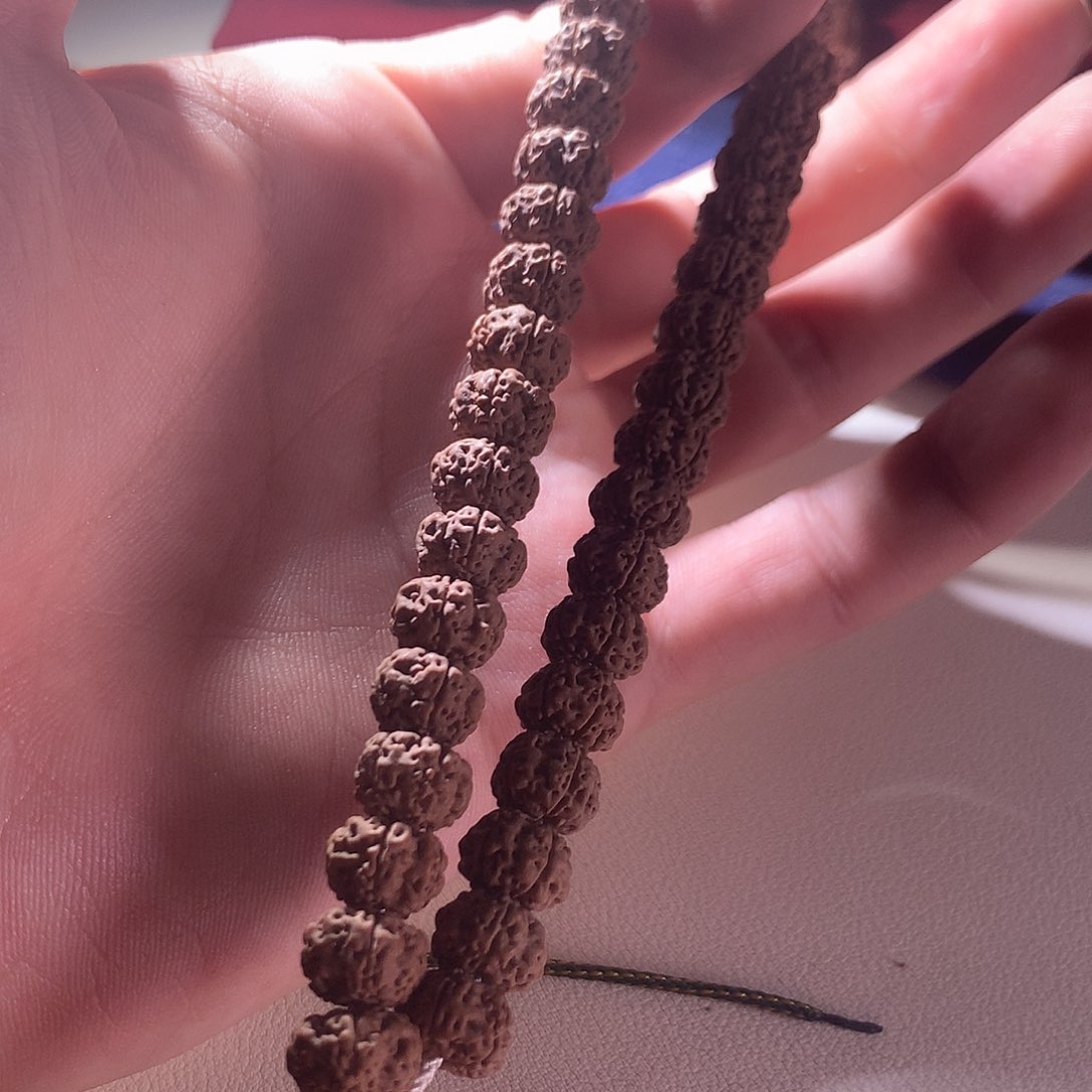 吊坠金刚菩提平细单圈0281