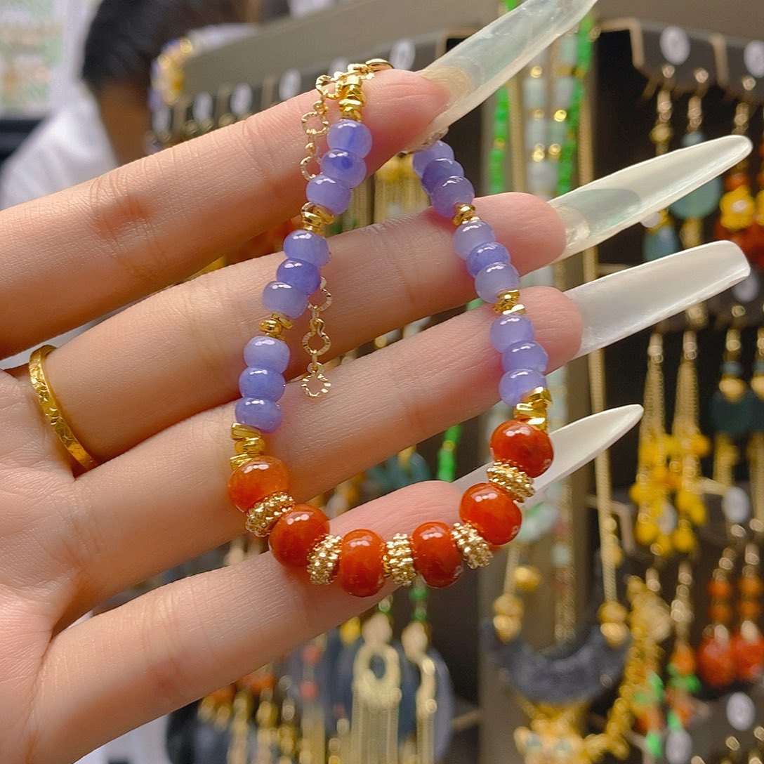 翡翠合金耳饰翡翠