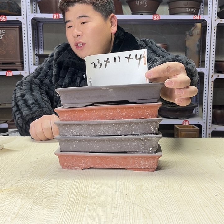 紫砂花盆紫砂等传统