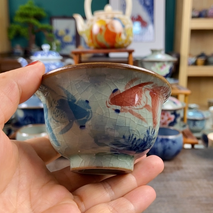 瓷片手工制作工艺精湛等特点