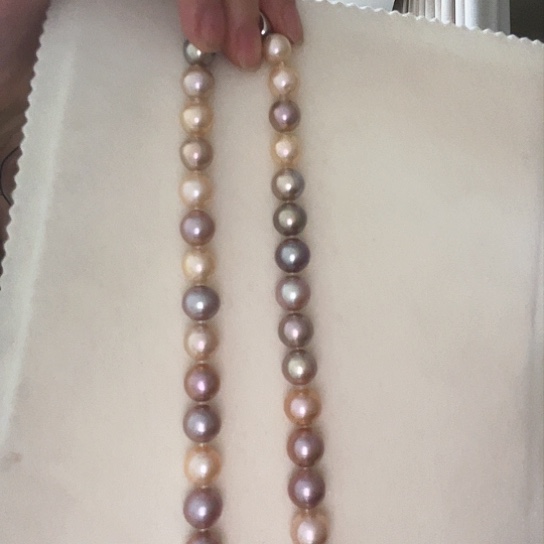 淡水珍珠胸针合金