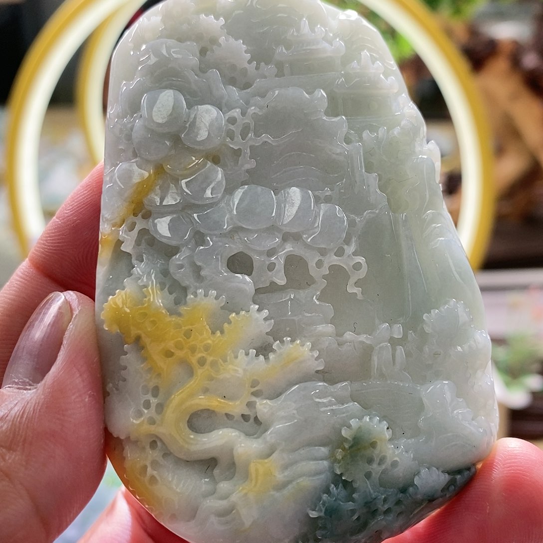 【闪购商品】翡翠颈饰未镶嵌11111111111111