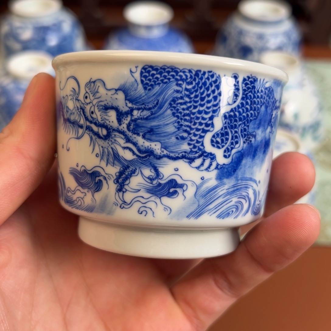 瓷片景德镇瓷器手工手绘