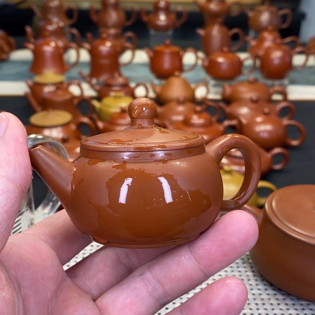 紫砂茶壶潮州手拉壶