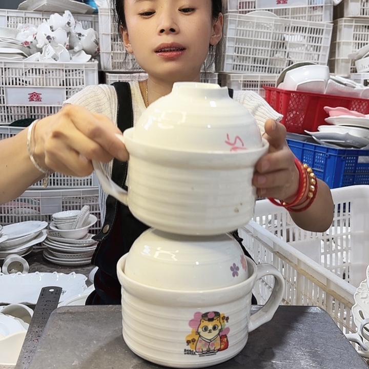 盘微瑕产品……泡面碗两个