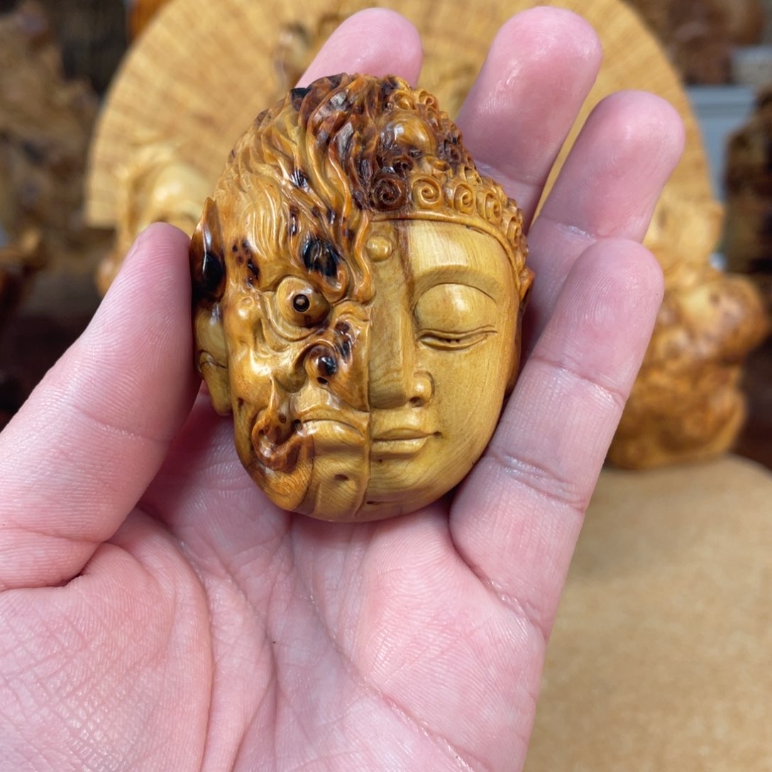 柏木（崖柏）太行崖柏精品手把件