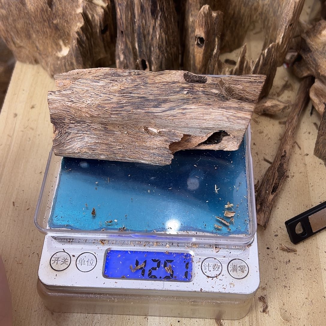 香料绿奇楠虫漏42克乌身