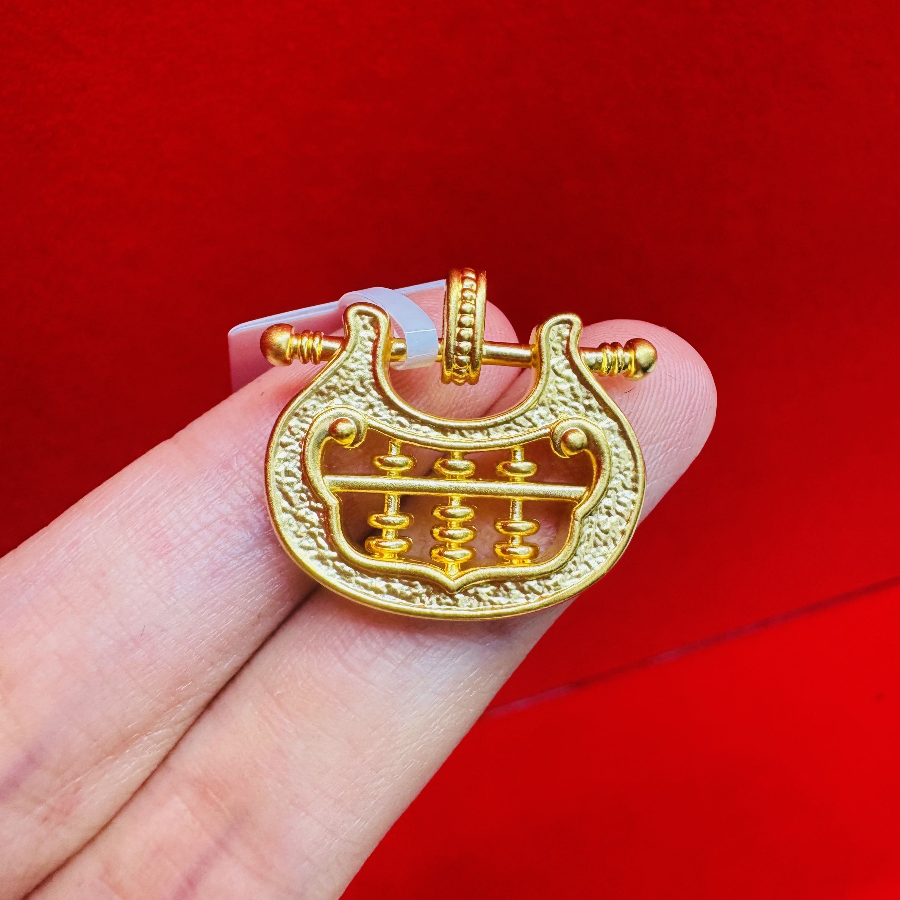 【莹莹专享】足金999 福袋算盘 GP    2.34 纳金添福