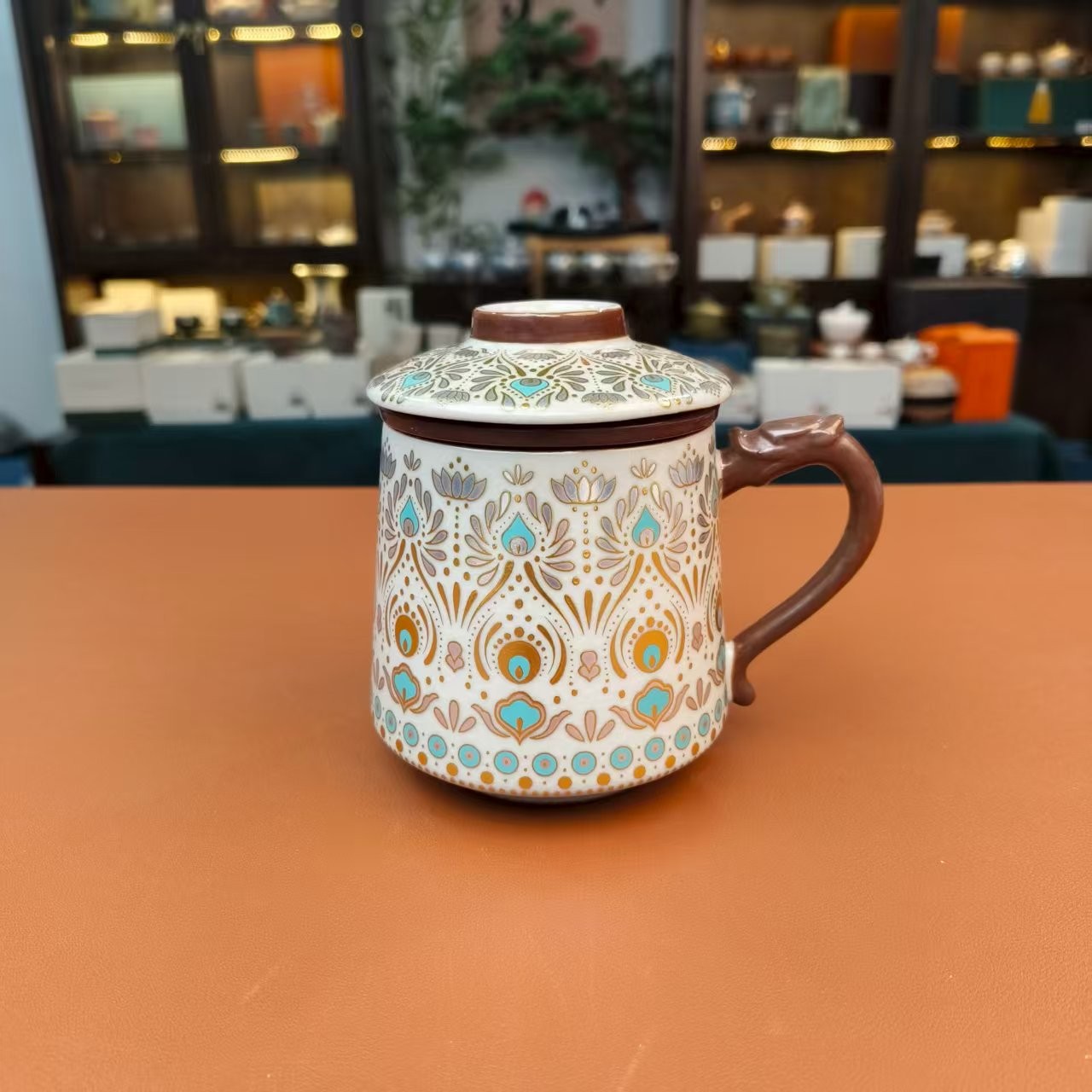 G4013-敦煌汝窑办公杯