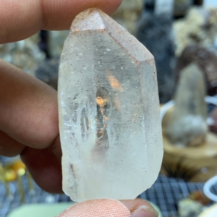 水晶水晶柱未镶嵌