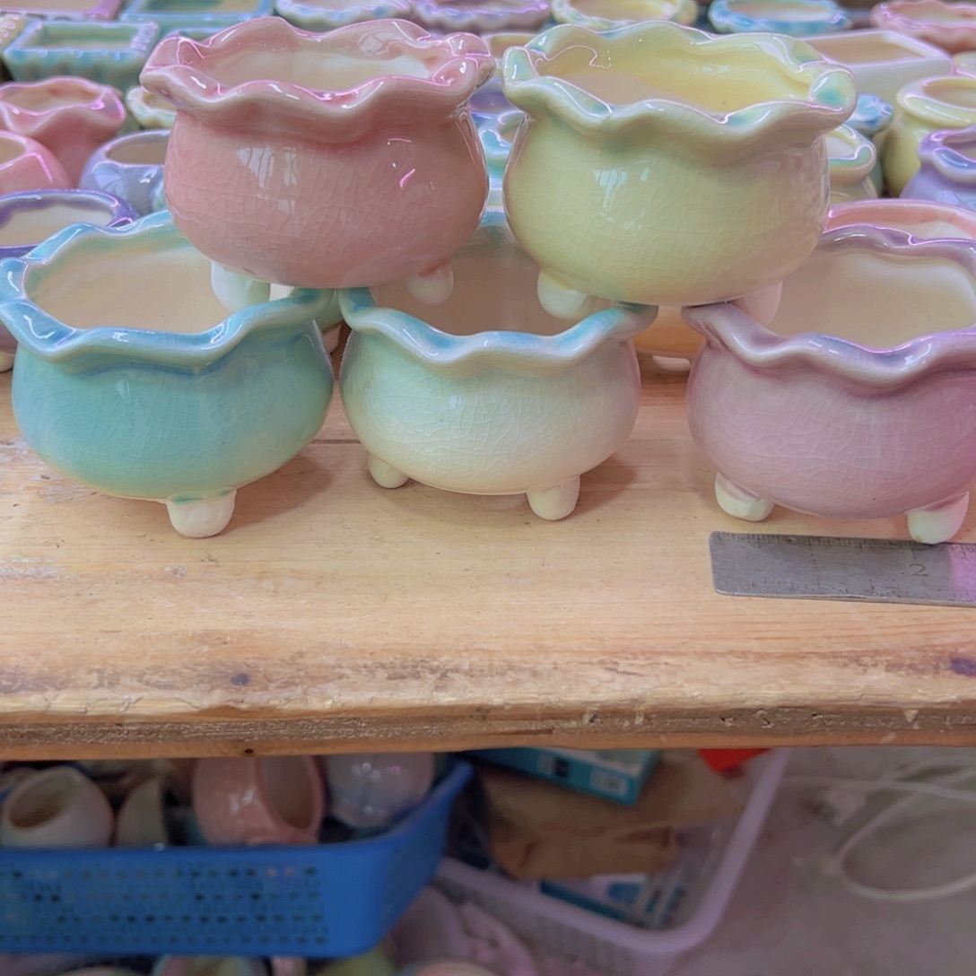 陶瓷花盆当场凑满12包邮