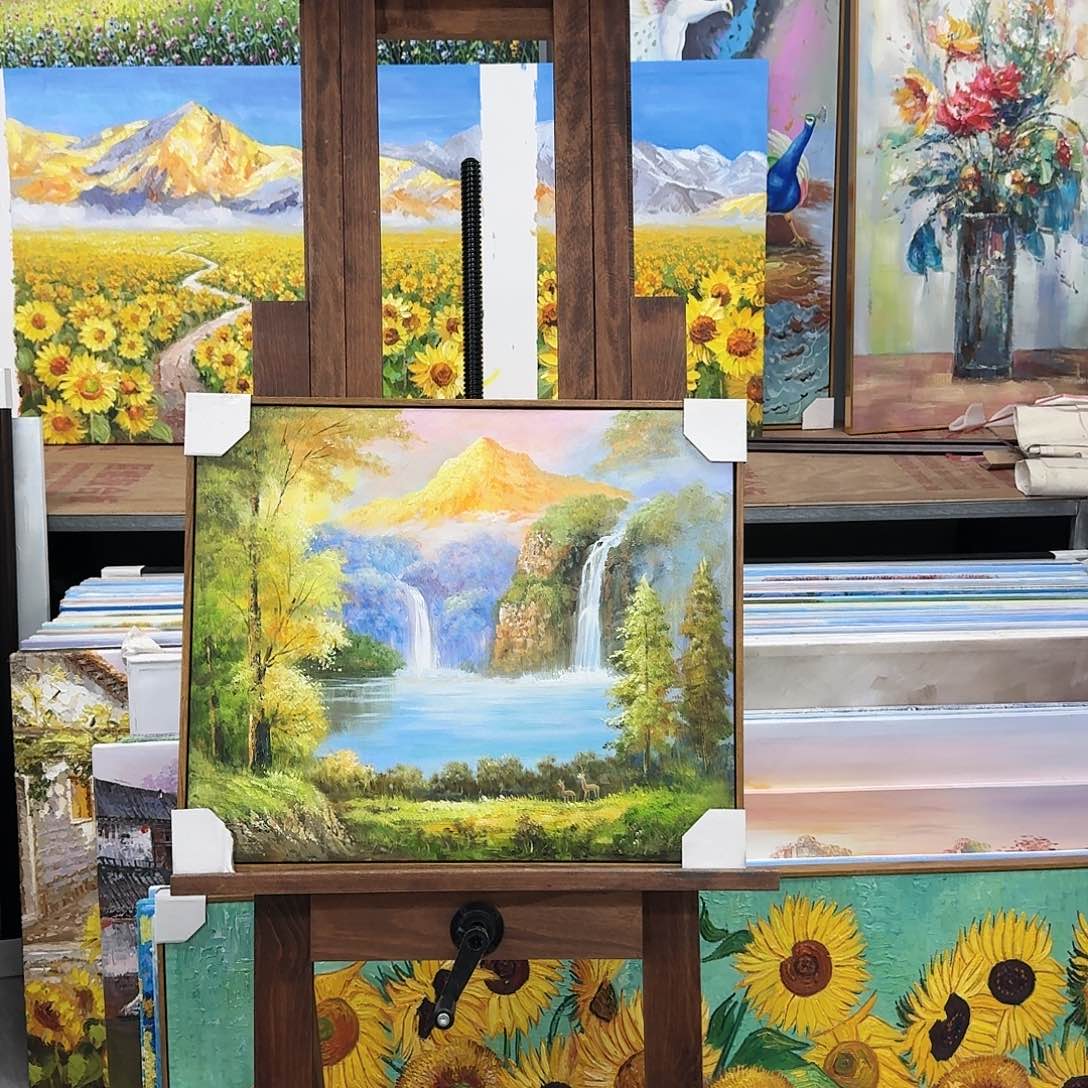 油画5060油画作品展作品展作品