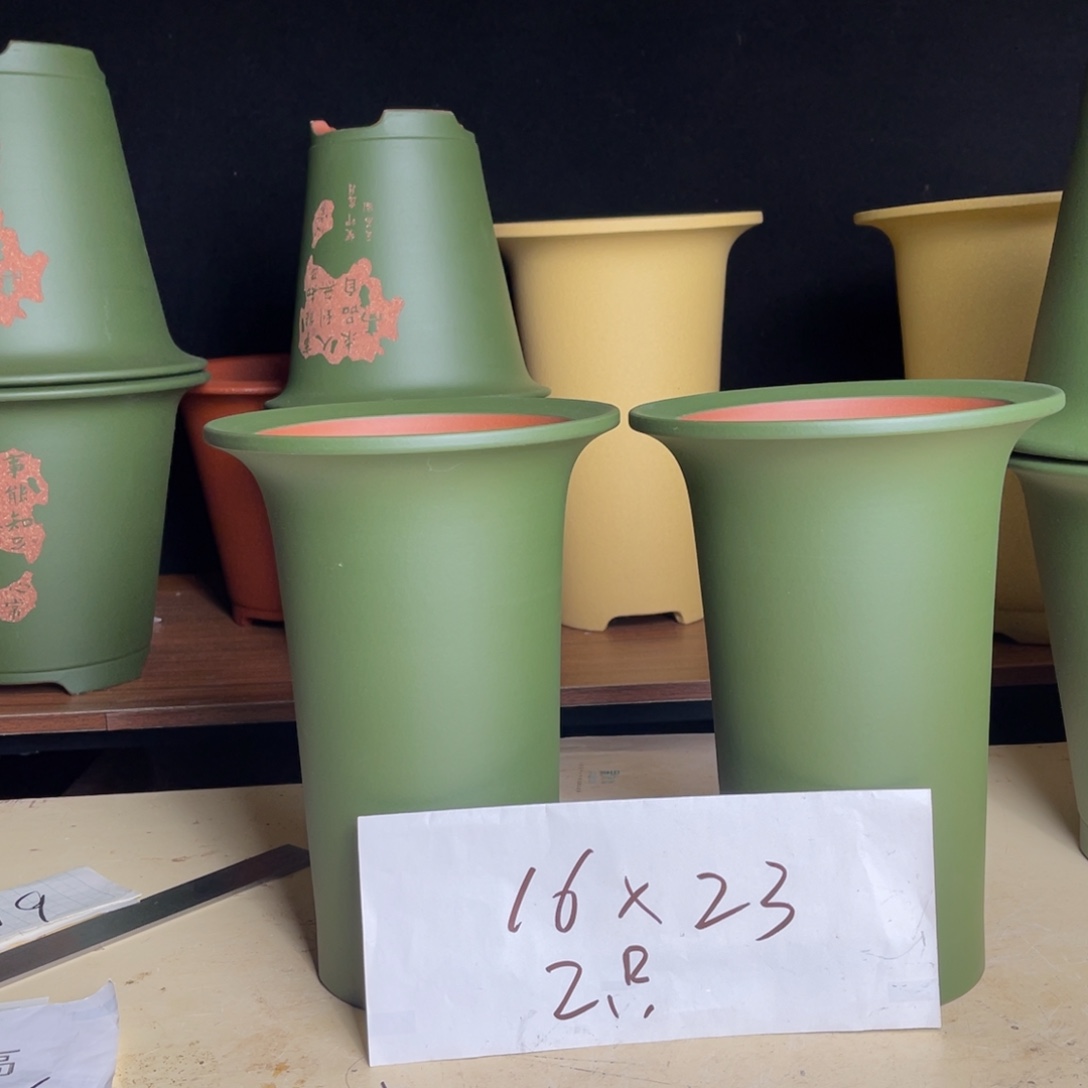 宜兴原矿紫砂花盆