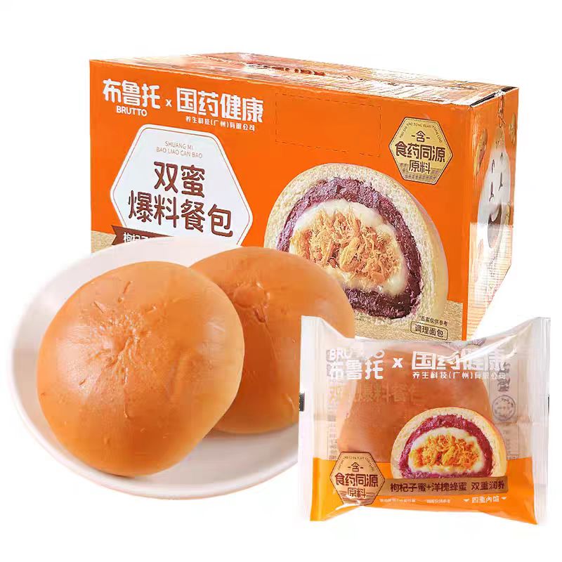 布鲁托 双蜜爆料餐包2KG