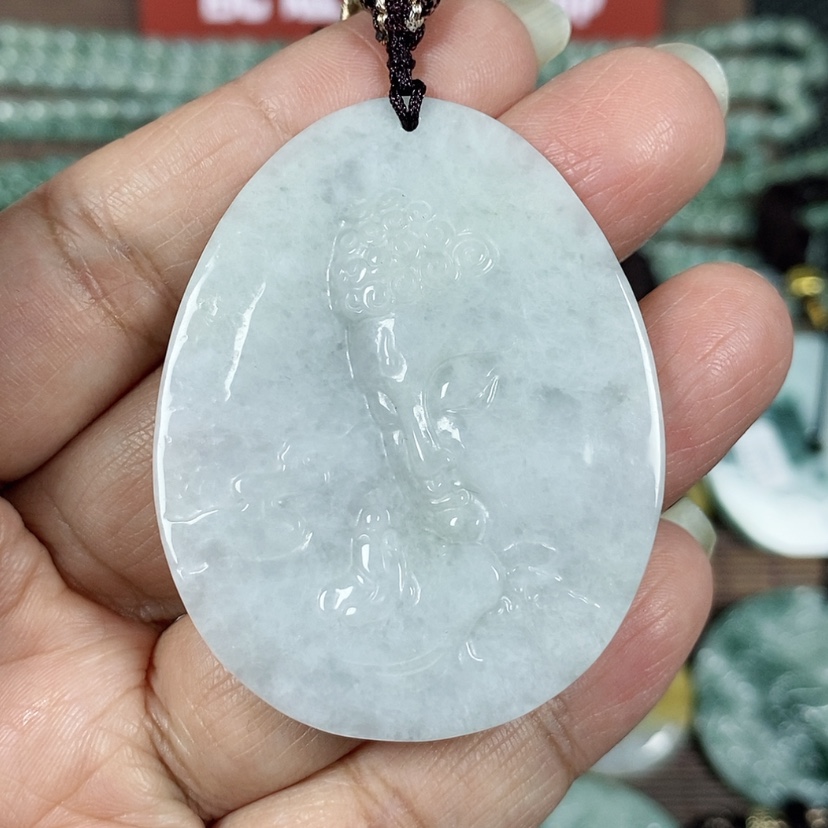 【闪购商品】翡翠颈饰未镶嵌玉吊坠翡翠玉佛高天下