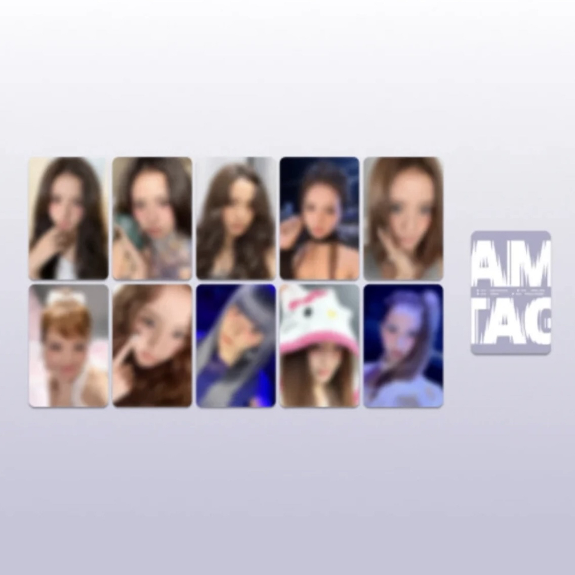 Blackpink 金智秀 线下快闪 随机小卡