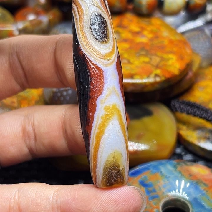 玛瑙/玉髓未镶嵌颈饰