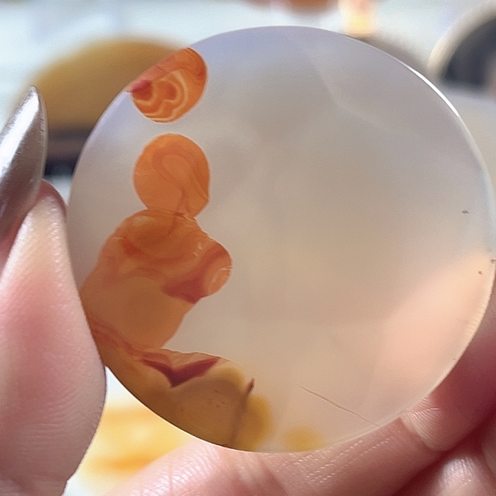 疯***子玛瑙/玉髓合金颈饰