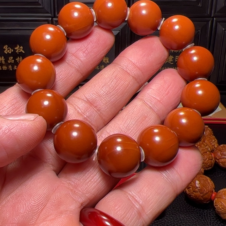 f***d手串橄榄核正圆手串