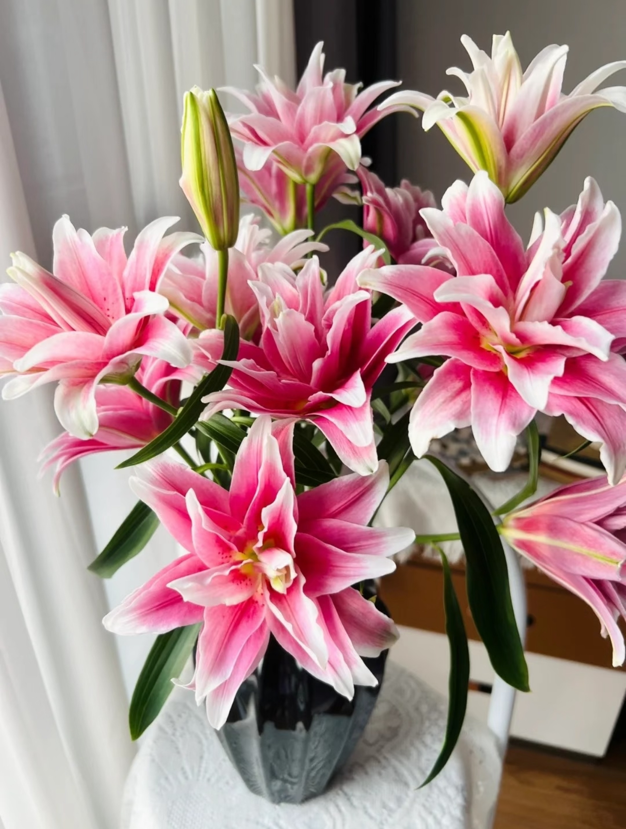 火星之恋重瓣百合 云南昆明基地直发香水百合 生活鲜切花
