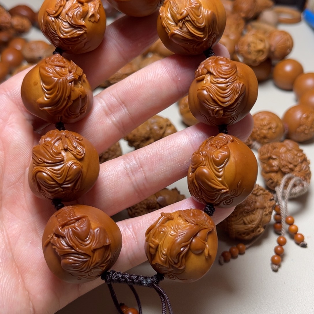 老***祁手串橄榄核橄榄核