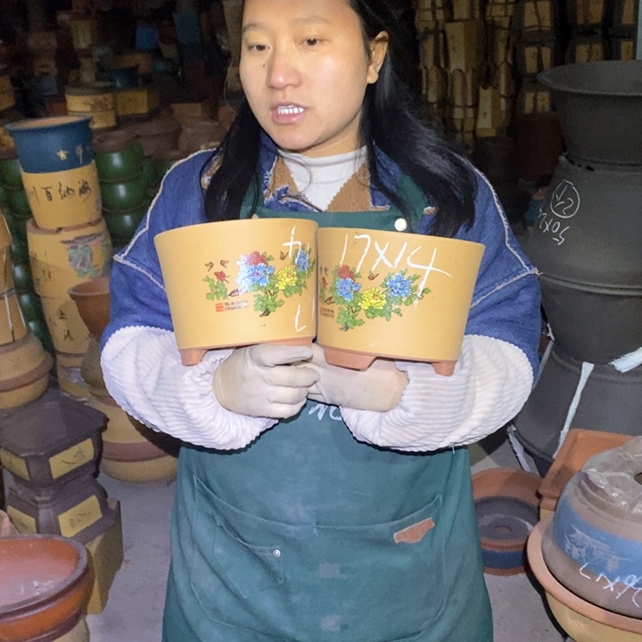 紫砂花盆紫砂花盆盆栽花卉苗木种植