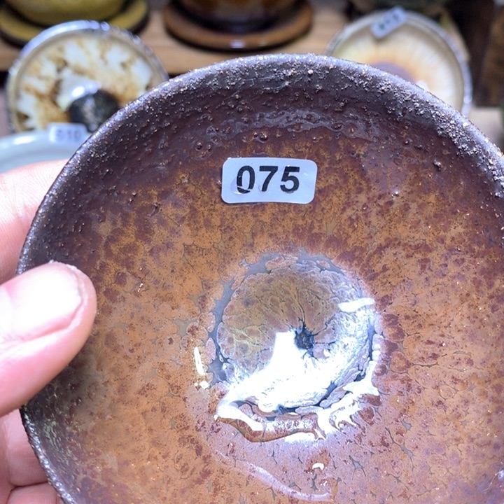 茶盏水**家纯手工建盏075号
