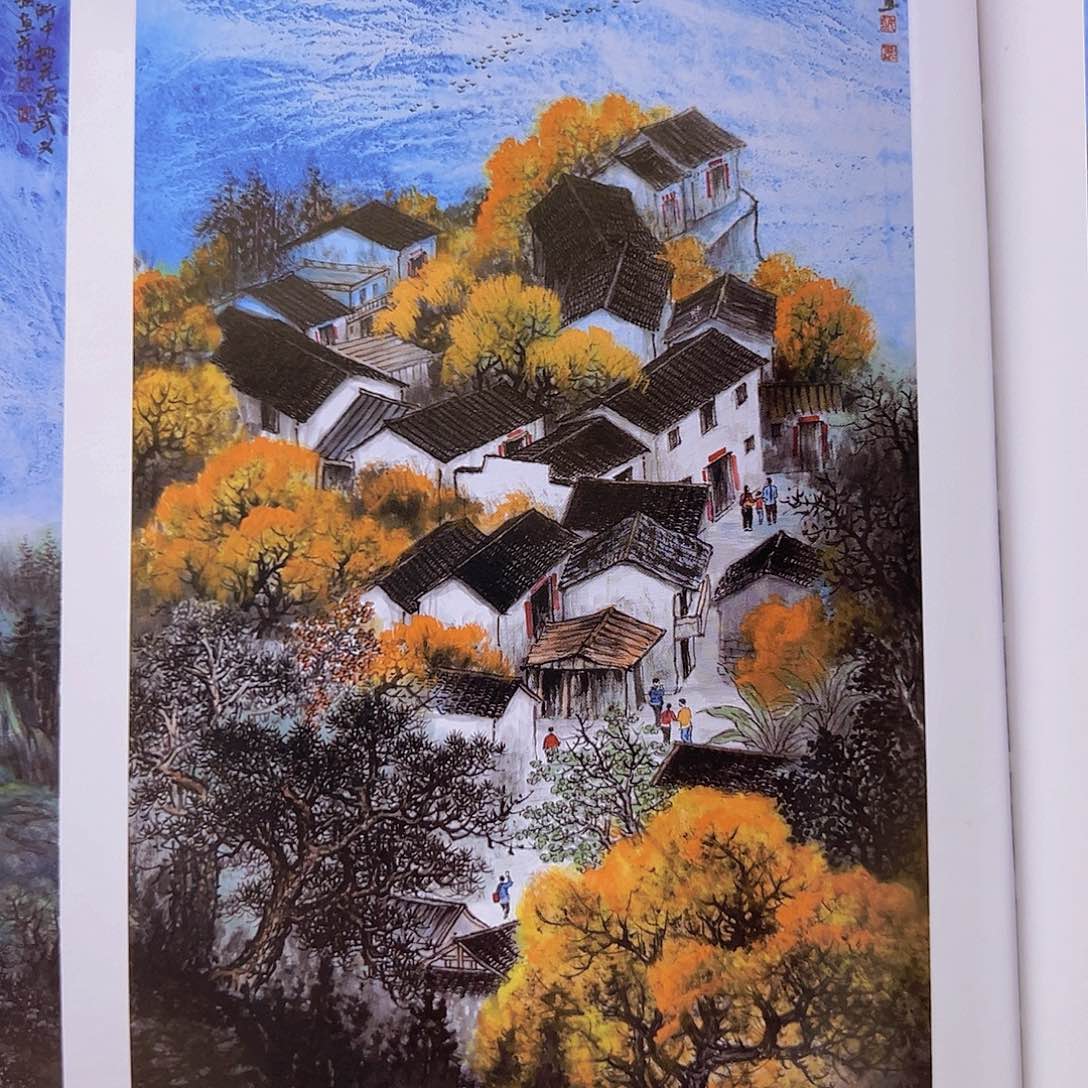 国画当代艺术，展览作品