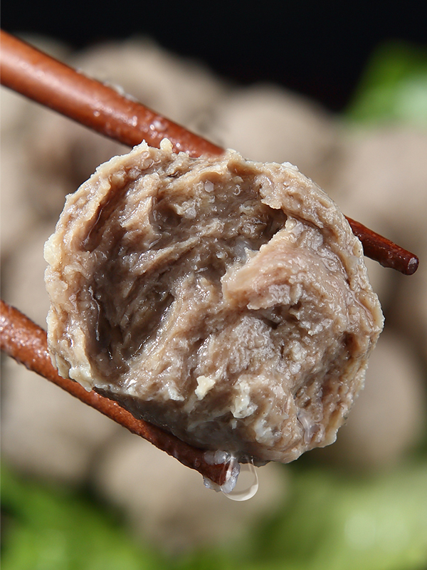 【顺丰邮1斤装】潮汕牛肉丸含肉量＞93％ 地道潮汕味 Q弹可口多汁嚼劲