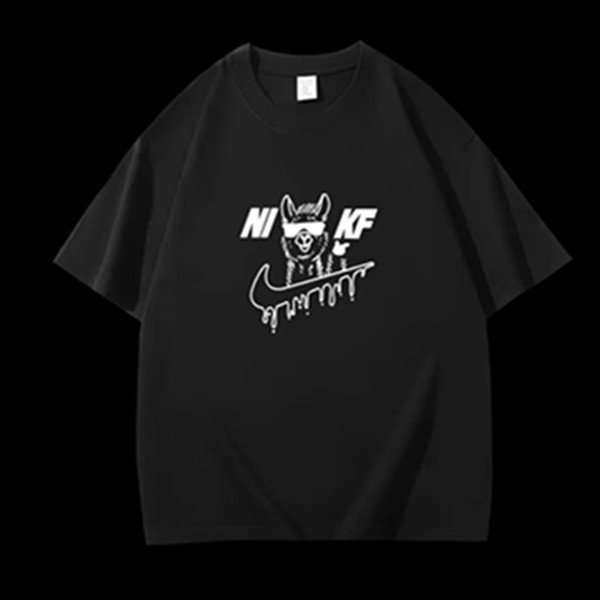 【一折粉丝福利】潮牌短袖印花T恤宽松夏季男女同款