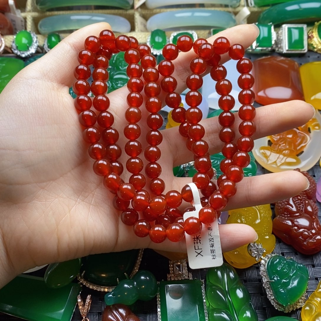 玛瑙/玉髓未镶嵌颈饰