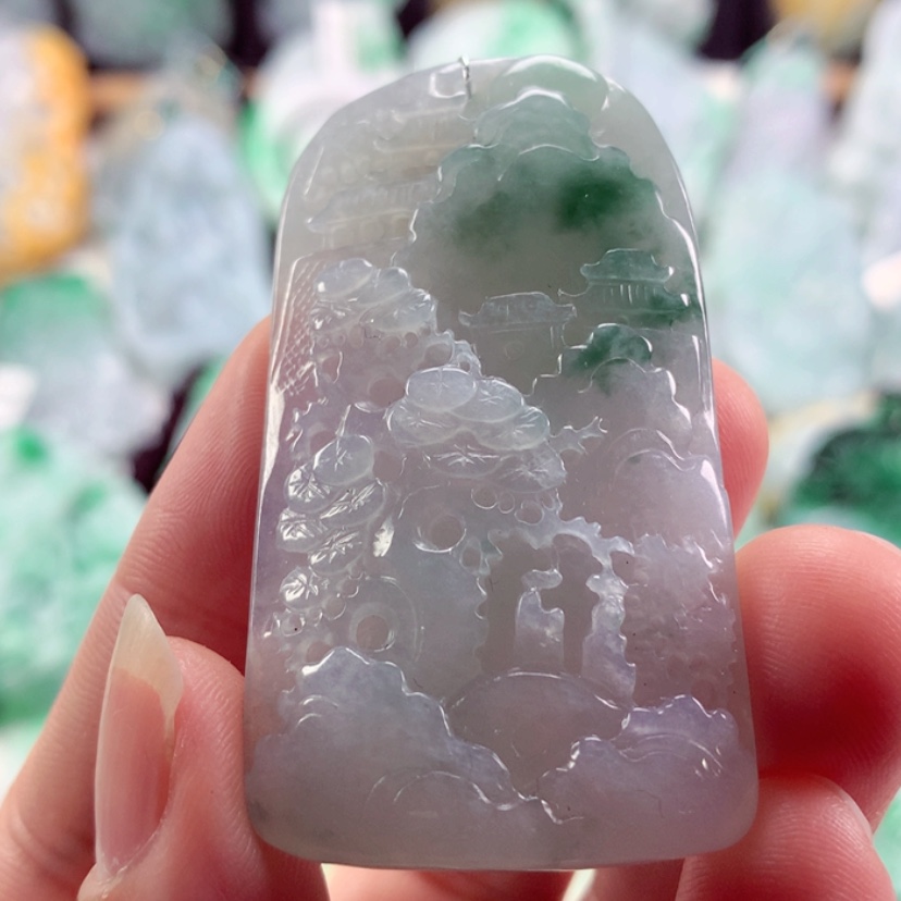 【闪购商品】翡翠吊坠(不含链)未镶嵌