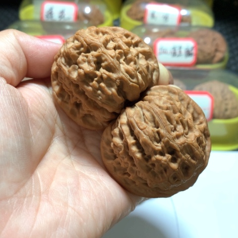 吊坠文玩核桃47龙脉元宝