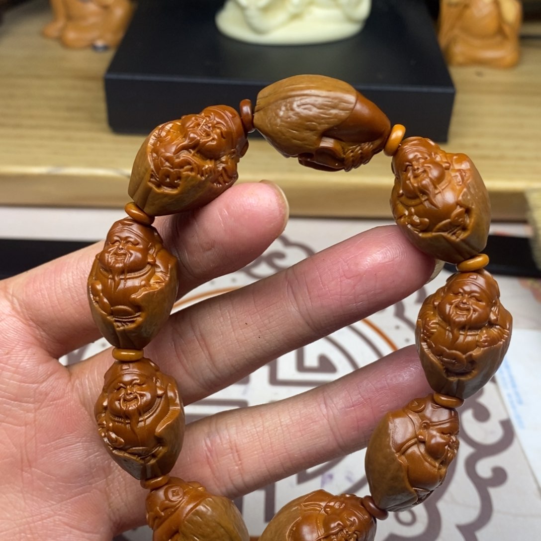 橄榄核手串/手链橄榄核雕工艺手串
