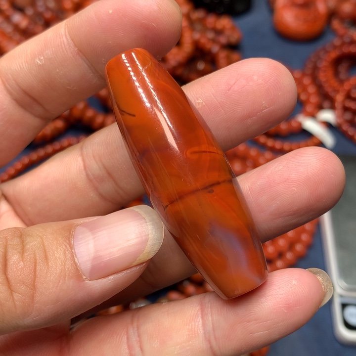 吊坠(不含链)未镶嵌南红玛瑙18+m m