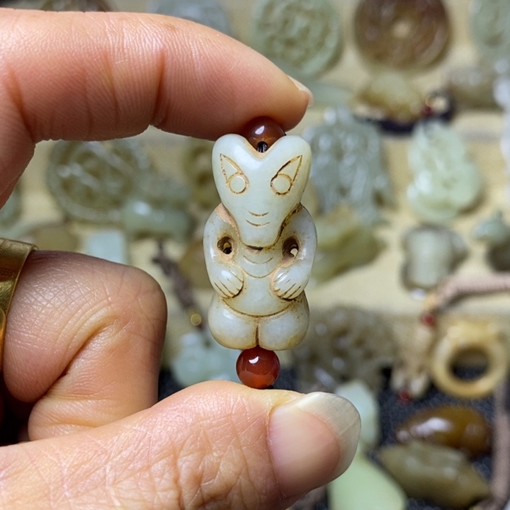 和田玉挂件未镶嵌