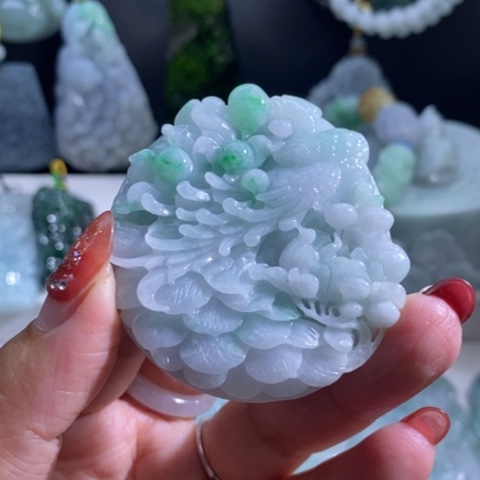 【闪购商品】颈饰未镶嵌翡翠凤凰