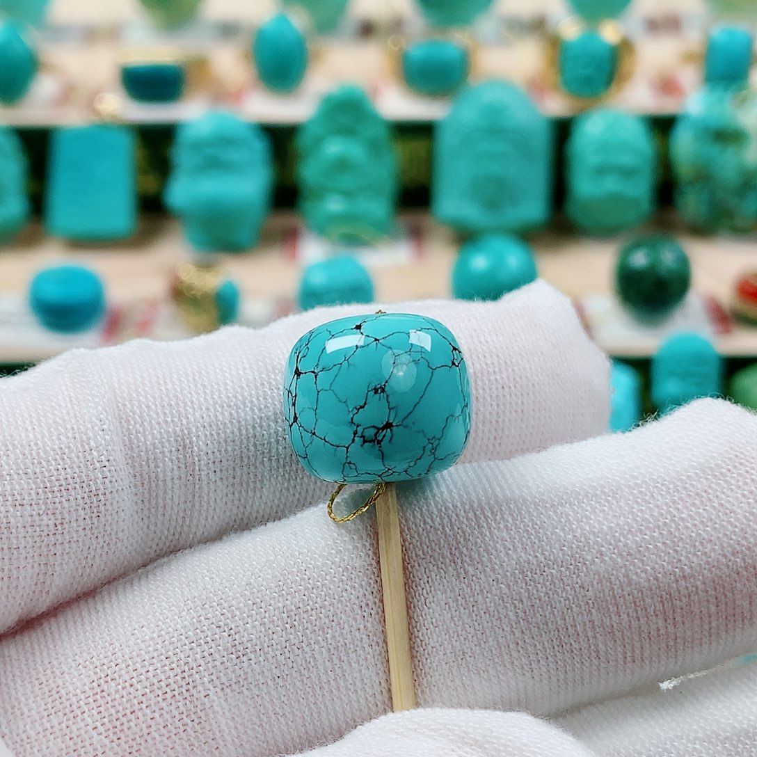 绿松石未镶嵌精品