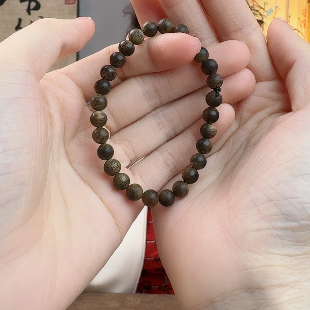 沉香手串用****心海南文莱沉香0.6