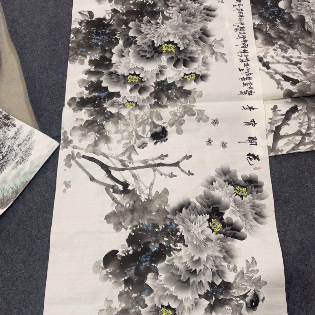 国画处理作品看好再拍哦