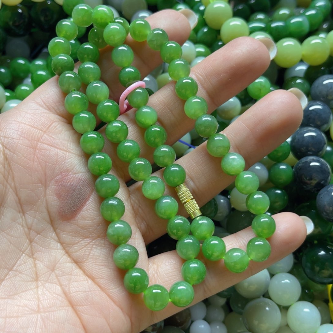 和田玉手链未镶嵌