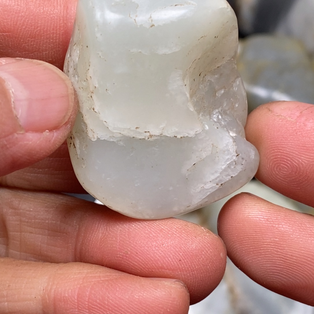 和田玉（糖玉）挂件未镶嵌