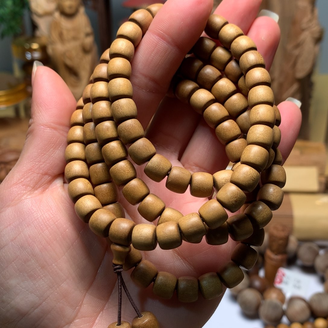 檀香木手串/手链老山檀香7✖️8多圈顺纹