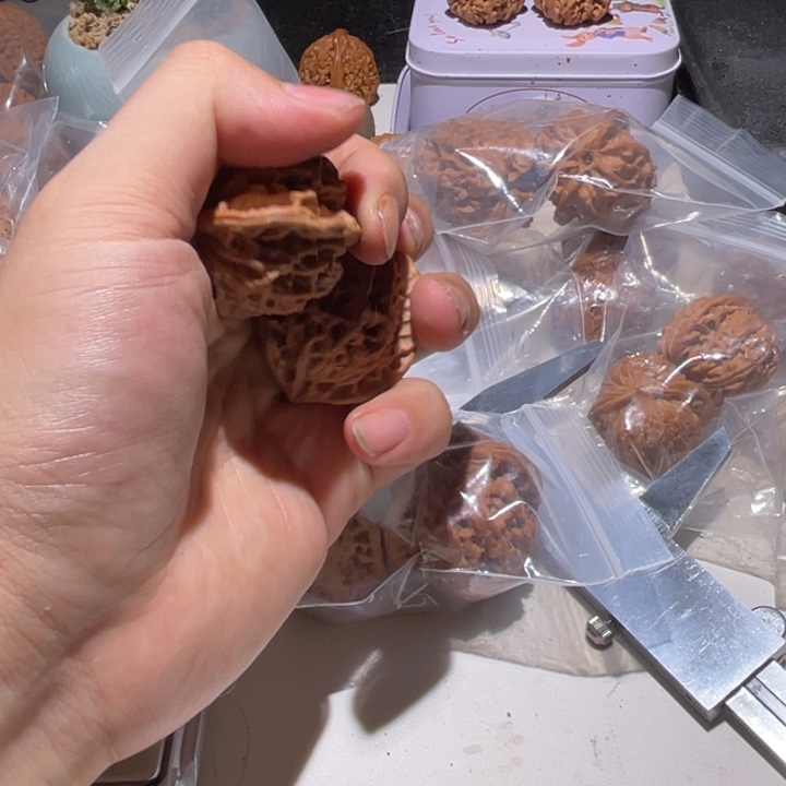 袁***_吊坠文玩核桃36全品盘山