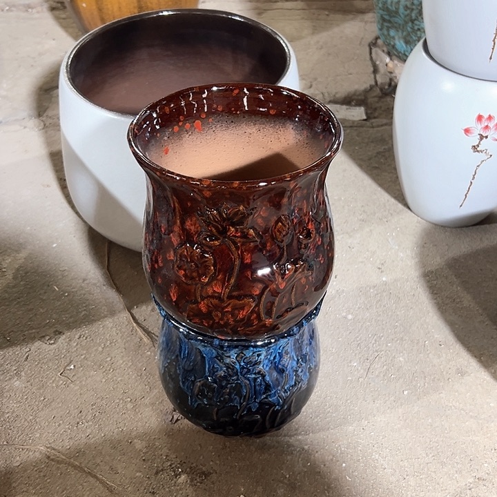 紫砂花盆花盆花盆