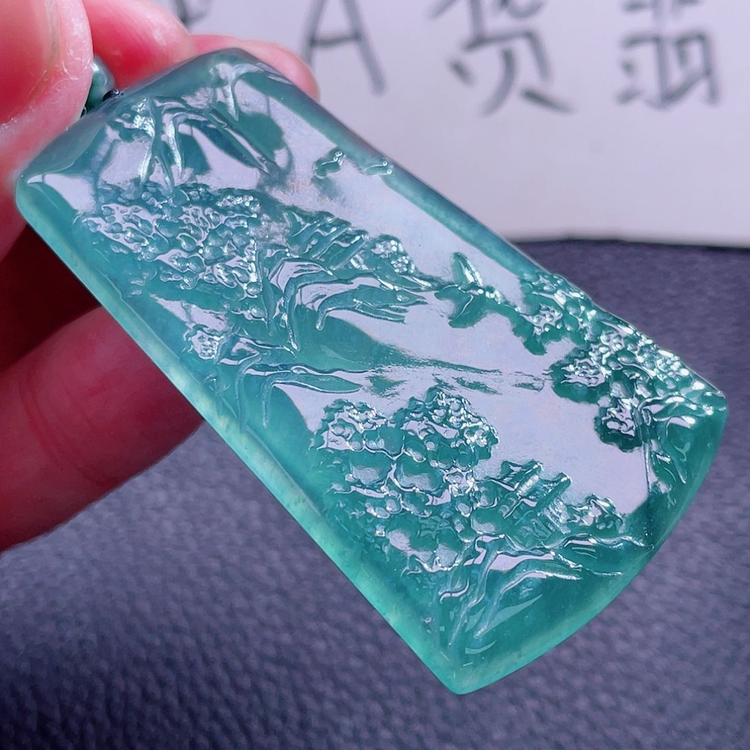 翡翠颈饰未镶嵌999999999