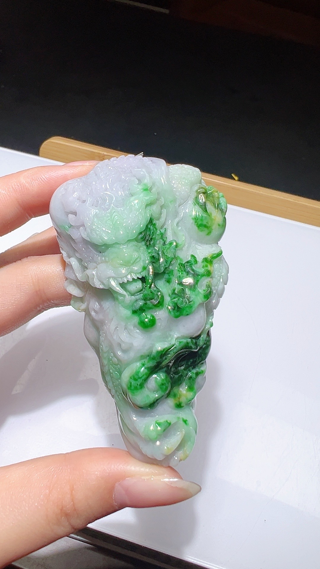 毛货翡翠A货精美吊坠QJSX00141 121907